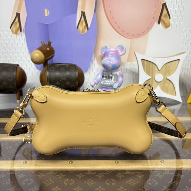 Louis vuitton original monogram canvas bone wearable wallet M12615