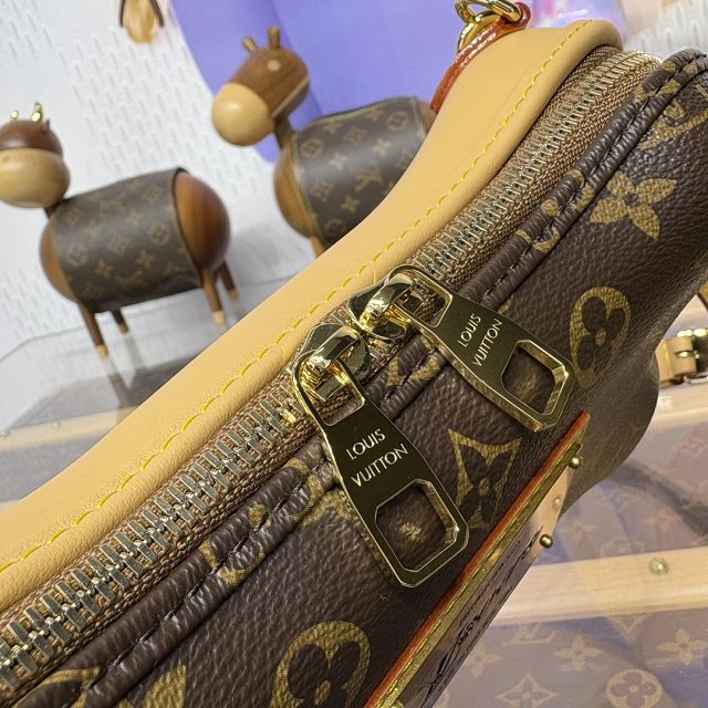 Louis vuitton original monogram canvas bone wearable wallet M12615