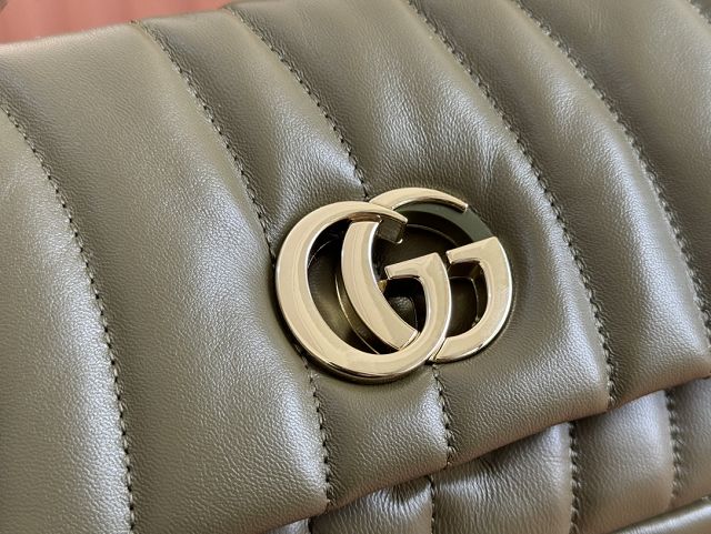 GG original lambskin milano mini top handle bag 806017 green