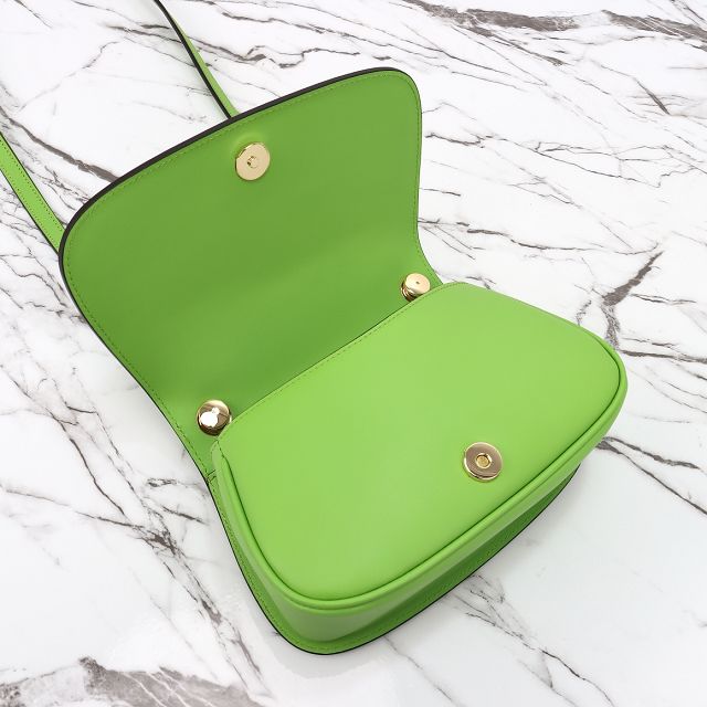 GG original calfskin blondie small shoulder bag 815700 green