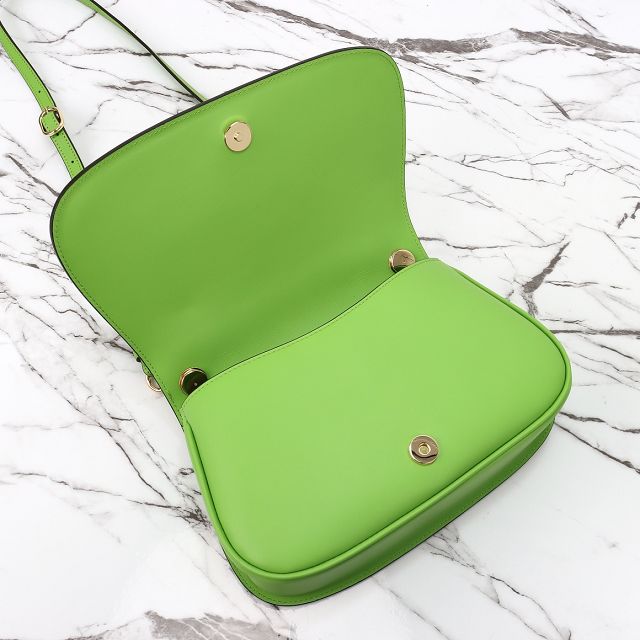 GG original calfskin blondie small top handle bag 815714 green