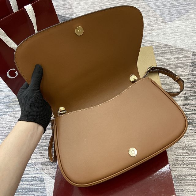 GG original canvas blondie large top handle bag 815716 white&brown