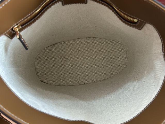 GG original calfskin 73 medium bucket bag 833660 brown