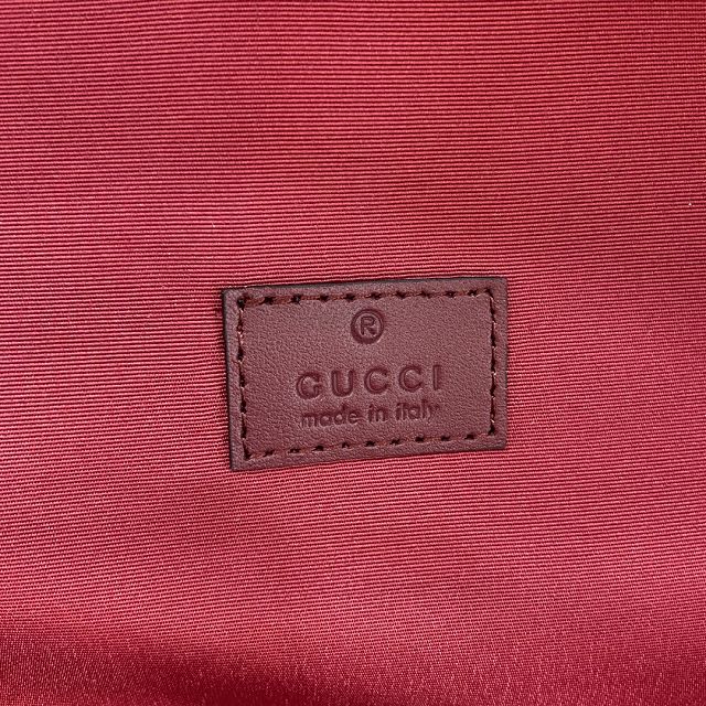 GG original canvas medium backpack 800265 red