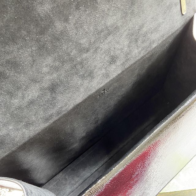 GG original shiny calfskin dionysus large shoulder bag 795003 black