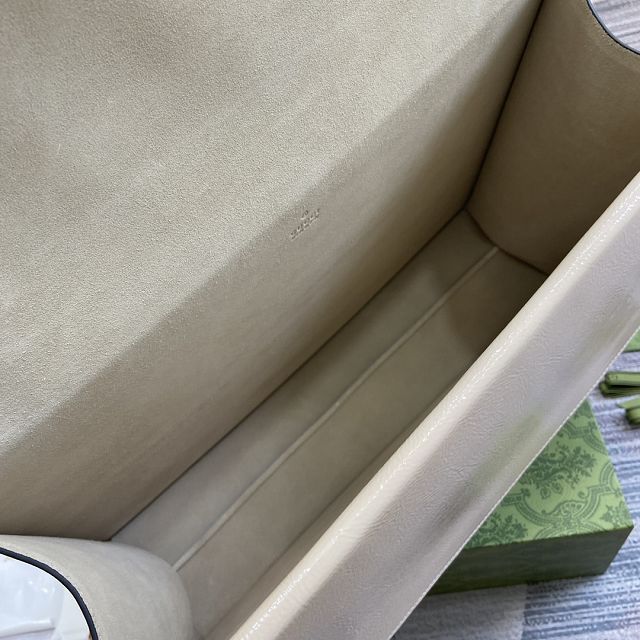 GG original shiny calfskin dionysus large shoulder bag 795003 white