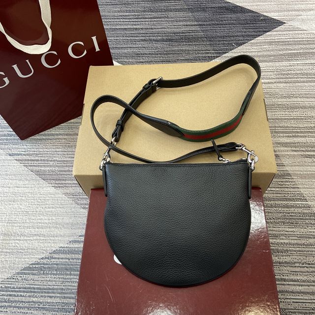 GG original calfskin B small bag 824529 black