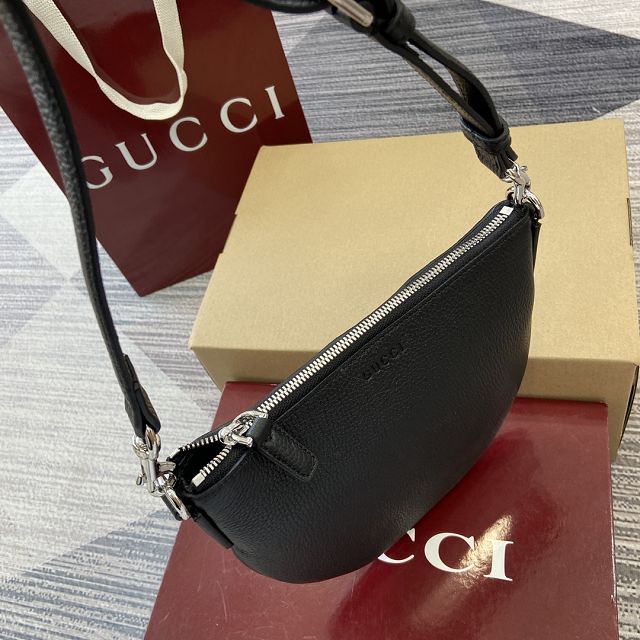 GG original calfskin B small bag 824529 black