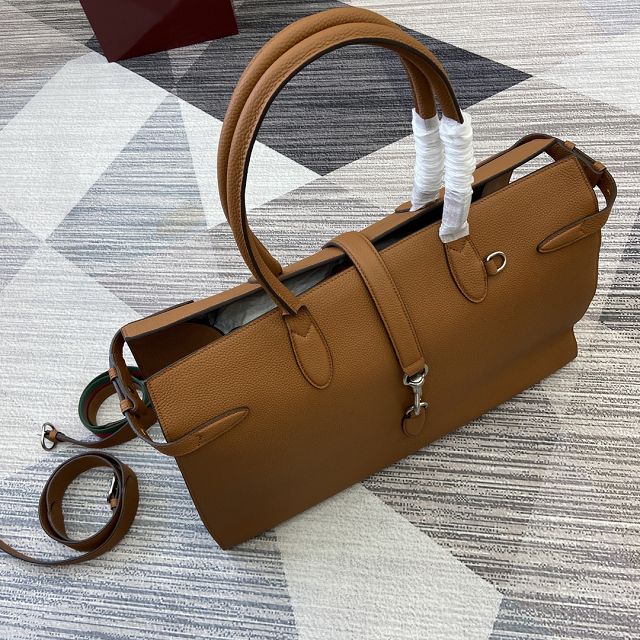 GG original calfskin large tote bag 796761 brown