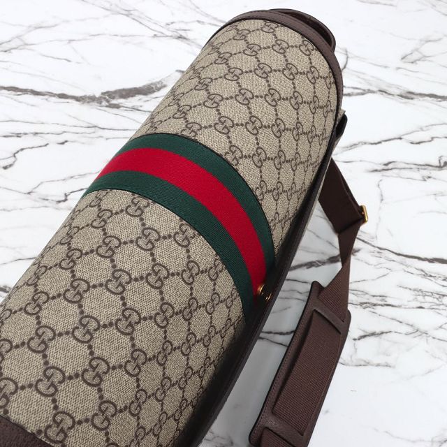 GG original canvas large changing bag 819287 brown