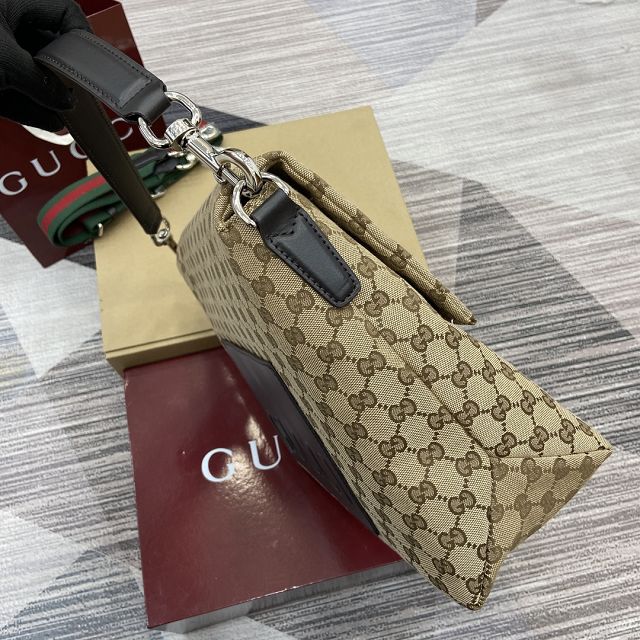 GG original canvas large crossbody bag 821616 beige