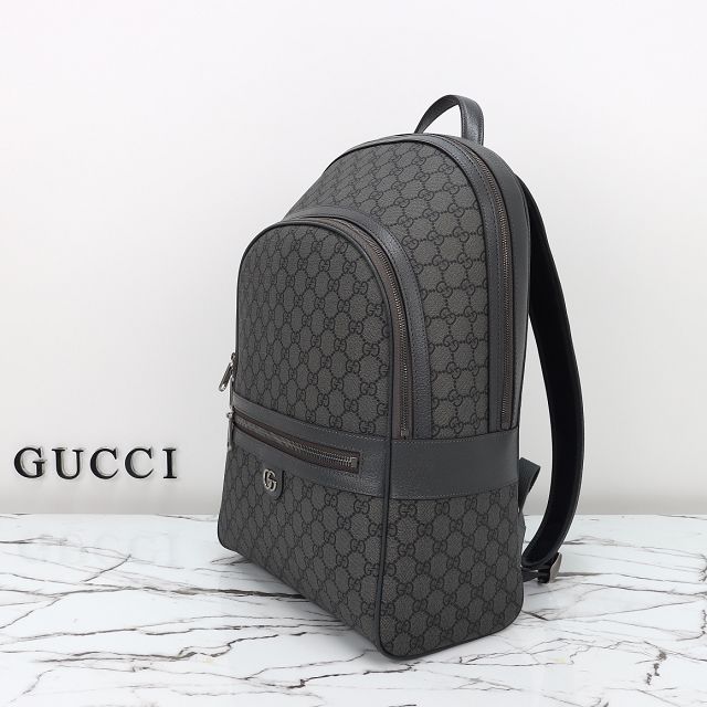 GG original canvas ophidia medium backpack 821938 grey