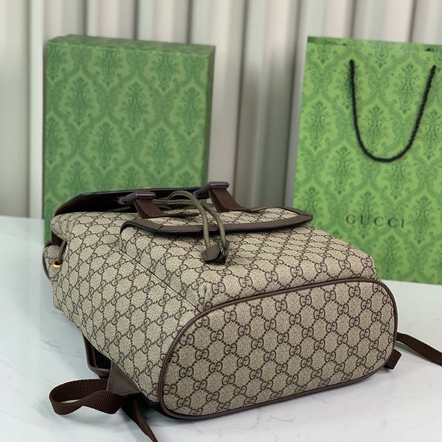 GG original canvas ophidia small backpack 792114 brown