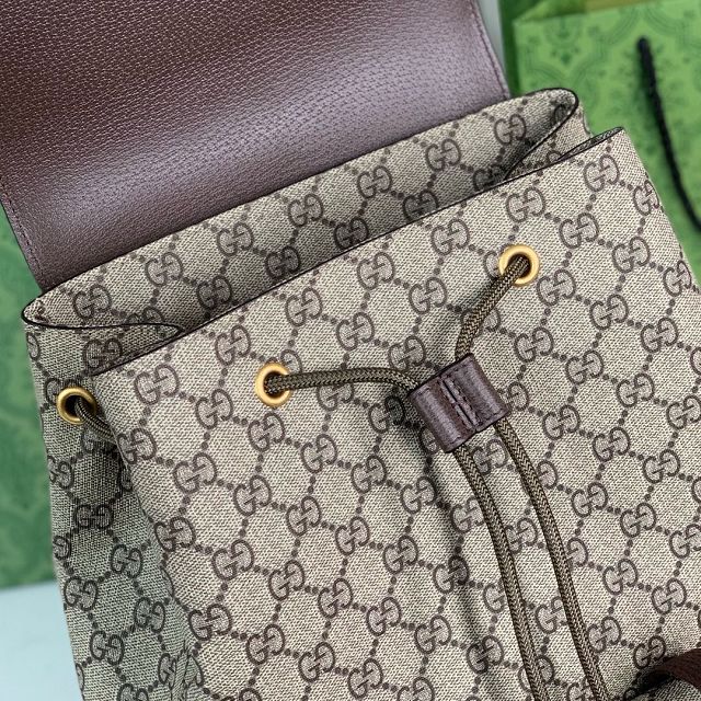 GG original canvas ophidia small backpack 792114 brown