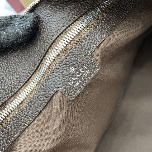 GG original calfskin body shoulder bag 801887 dark brown