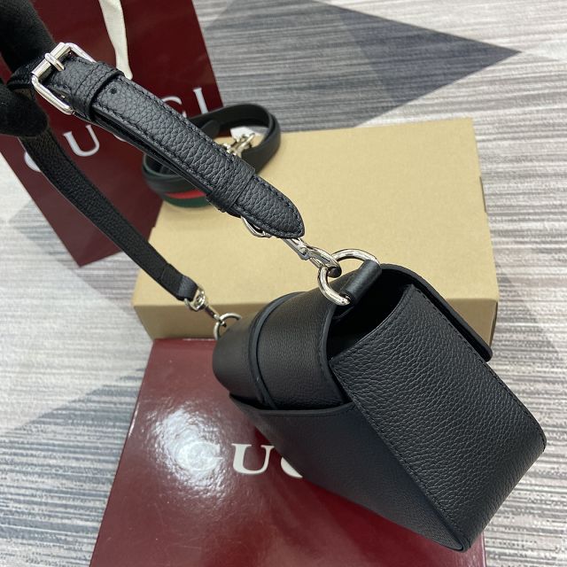 GG original calfskin small crossbody bag 821623 black