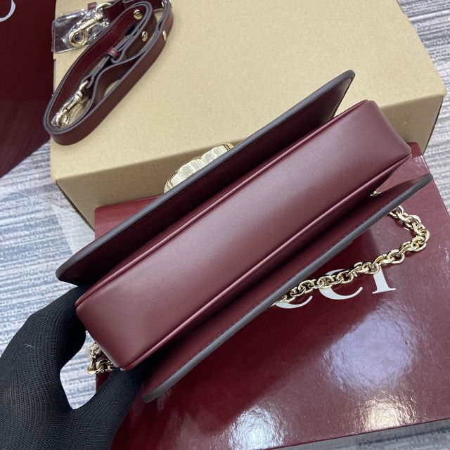 GG original canvas go small shoulder bag 826761 red