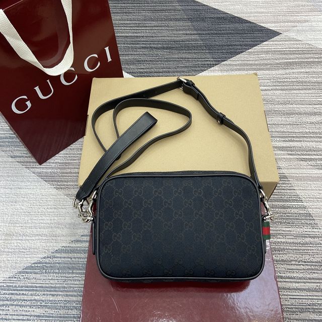 GG original canvas small crossbody bag 834802 black