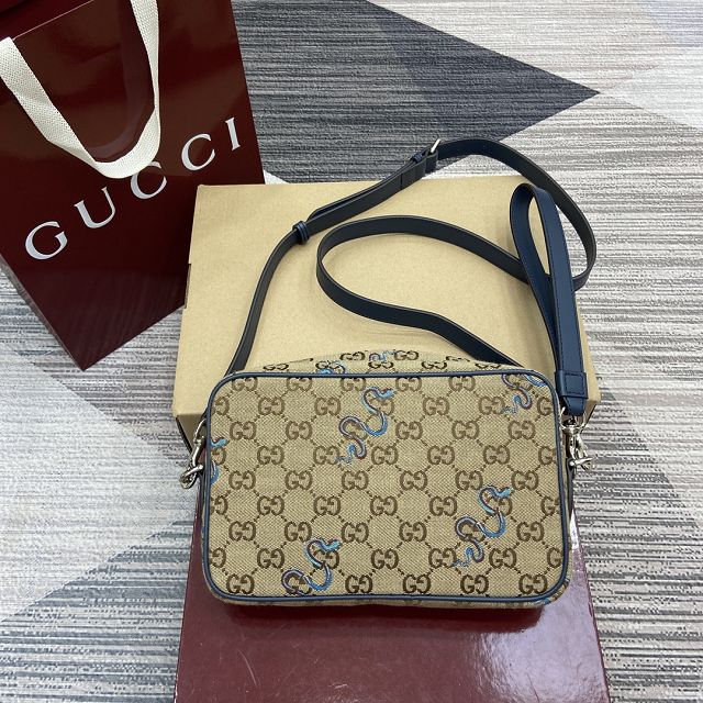 GG original canvas small crossbody bag 834802-2 brown