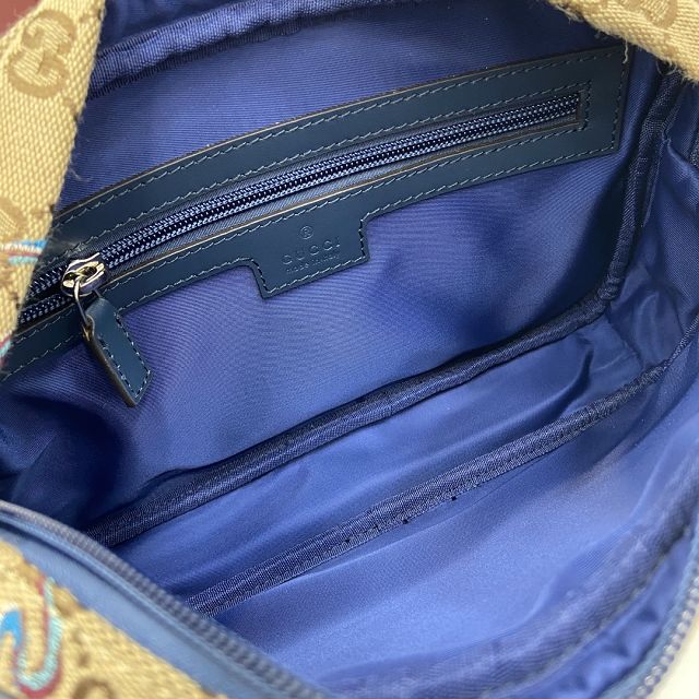 GG original canvas small crossbody bag 834802-2 brown