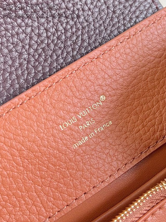 Louis vuitton original calfskin capucines BB handbag M21103 brown