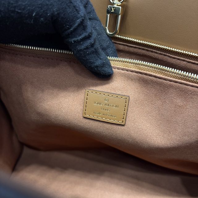 Louis vuitton original monogram canvas onthego organizer M14235 brown