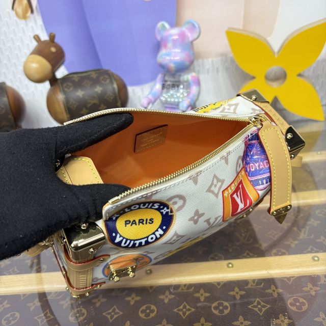 Louis vuitton original monogram dune canvas side trunk MM M14606