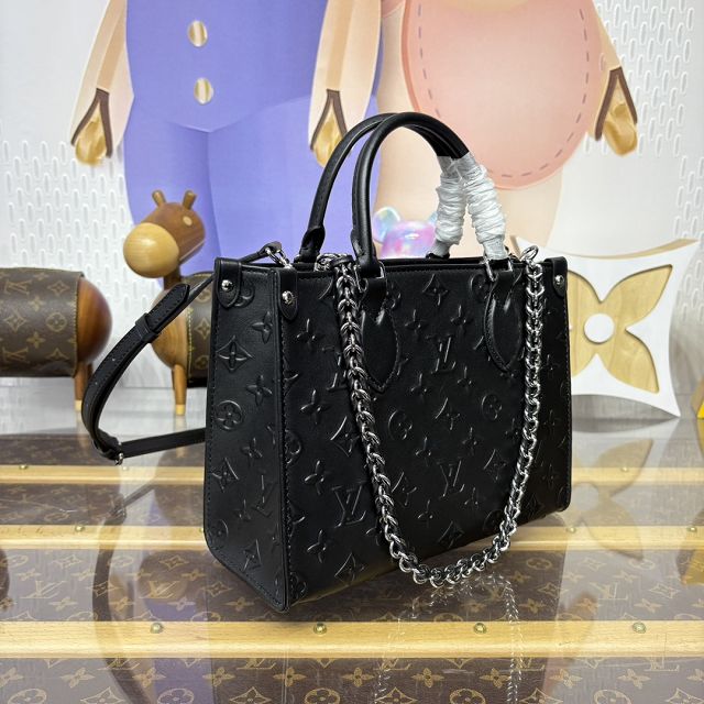 Louis vuitton original calfskin onthego PM M14576 black