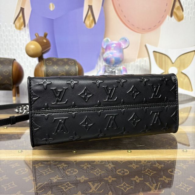 Louis vuitton original calfskin onthego PM M14576 black