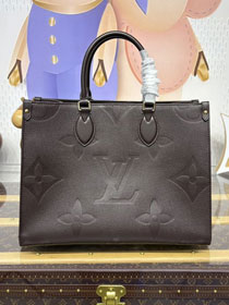 Louis vuitton original calfskin onthego mm M12967 chocolate