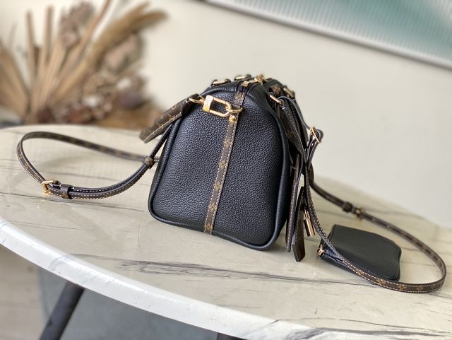 Louis vuitton original calfskin speedy soft 25 M13667 black