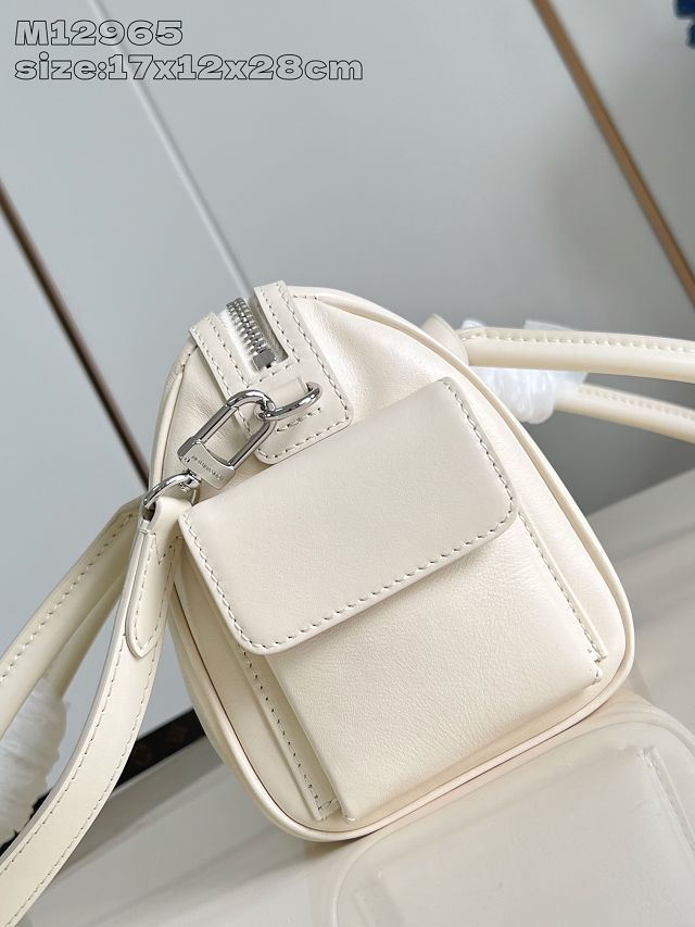 Louis vuitton original lambskin speedy cargo vibe M12965 white