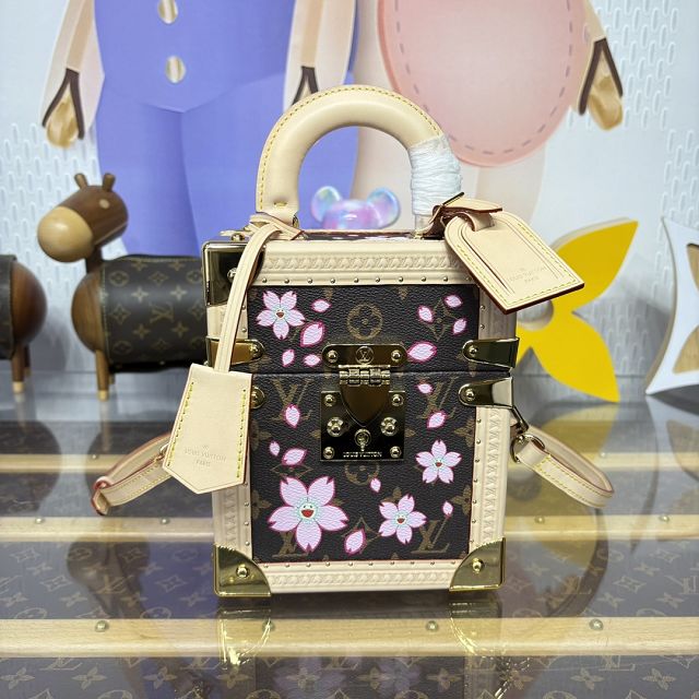 Louis vuitton original monogram canvas box trunk M14173