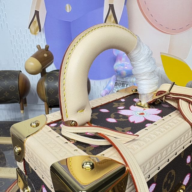 Louis vuitton original monogram canvas box trunk M14173