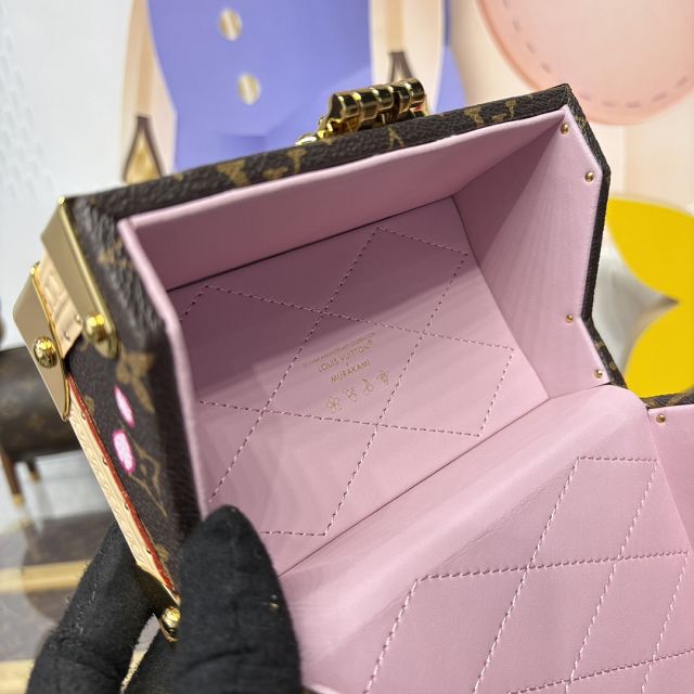 Louis vuitton original monogram canvas box trunk M14173