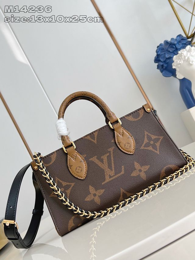 Louis vuitton original monogram canvas onthego east west M14236