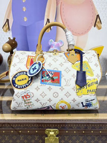 Louis vuitton original monogram dune canvas speedy soft 30 M14587