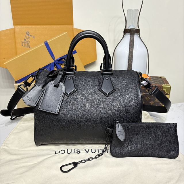 Louis vuitton original soft calfskin speedy P9 30 M14074 black