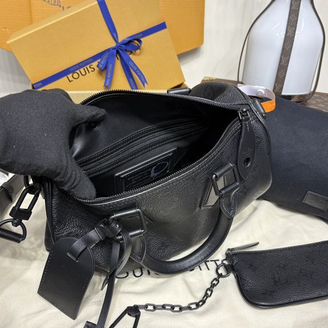 Louis vuitton original soft calfskin speedy P9 30 M14074 black