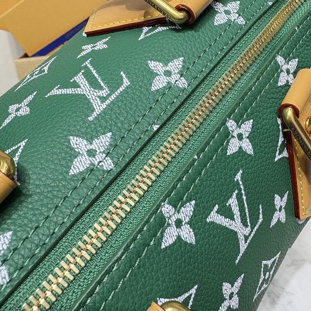 Louis vuitton original soft calfskin speedy P9 30 M14077 green