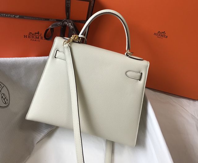 Hermes original epsom leather kelly 28 bag K28-2 parthemin