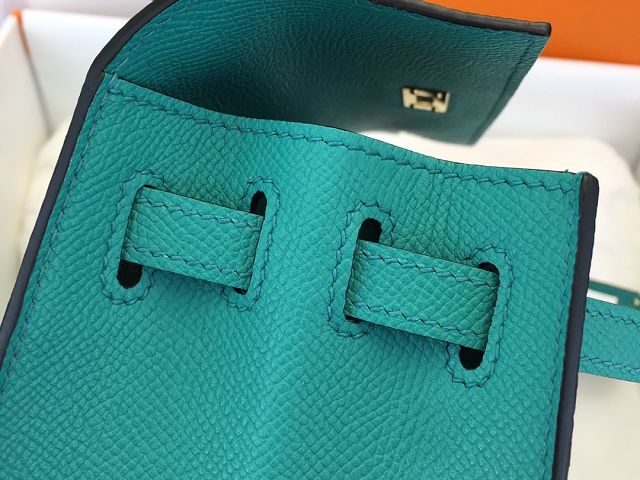 Hermes original epsom leather kelly 28 bag K28-2 vert verone