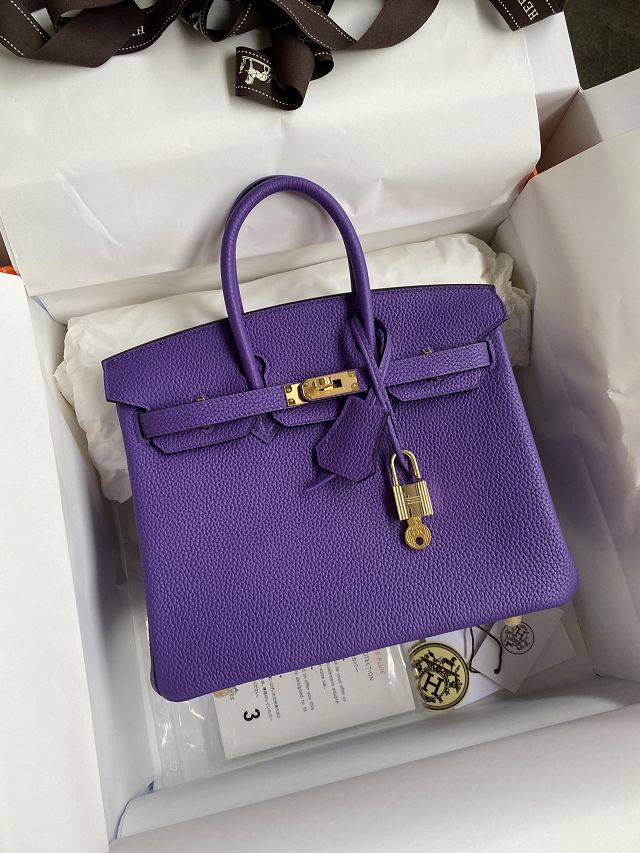 Hermes original togo leather birkin 35 bag H35-1 crocus