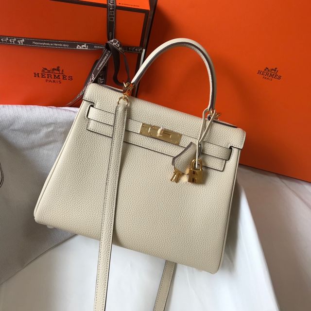 Hermes original togo leather kelly 28 bag K28 parthemin