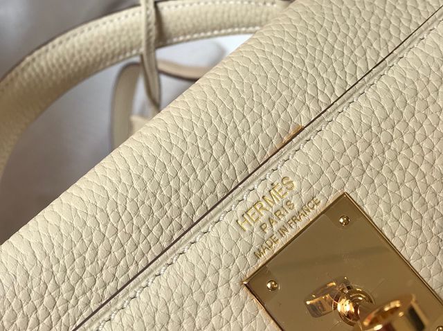 Hermes original togo leather kelly 28 bag K28 parthemin