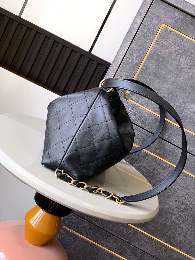 CC original calfskin small backpack AS5509 black