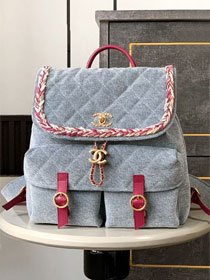 CC original denim backpack AS5471 blue