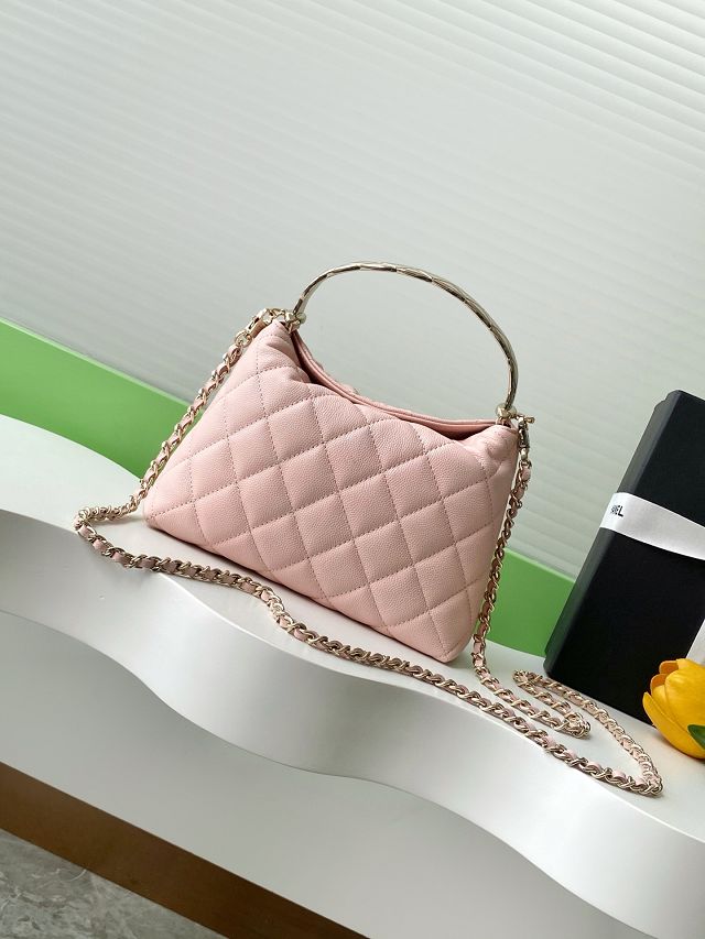 CC original grained calfskin pouch AP4591 pink