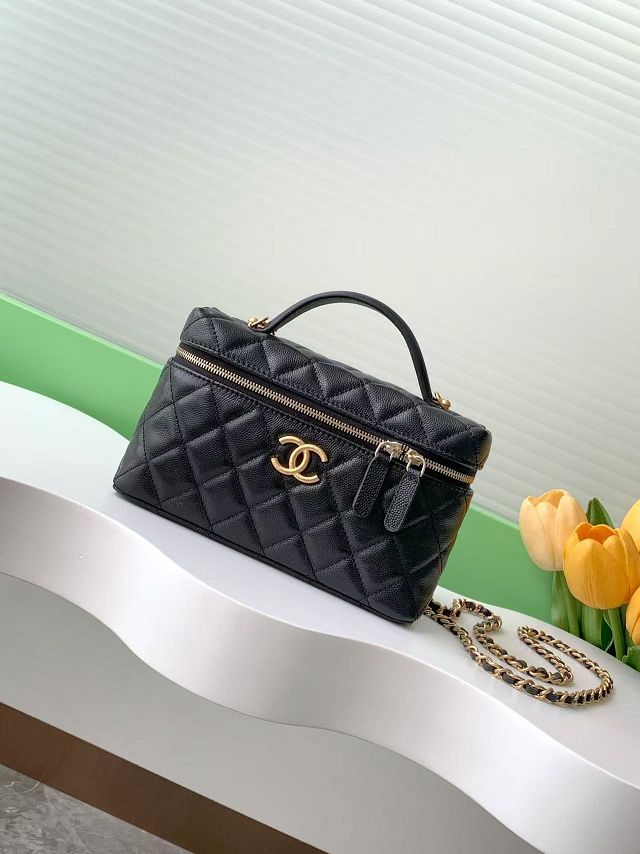 CC original grained calfskin vanity case AP4483 