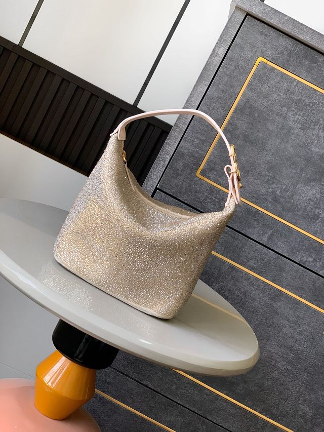 CC original lambskin mini hobo bag  AS5529 gold